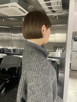 アルテフィーチェ 梅田(artefice)&nbsp;ミニボブ×オリーブベージュ