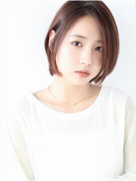 ルーム 郡山店(ROOM) イメチェン大人可愛い丸みウルフボブミストバングカラーブリーチ