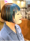【coma中野】似合わせカット多色染めボブ