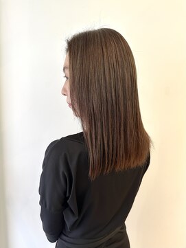 ヘアースタジオ ゼン カロン(Hair studio Zen kalon) ナチュラルブラウン×チャコールグレージュ20代30代40代50代
