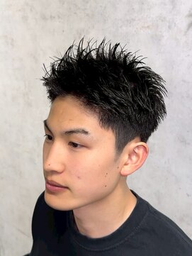 アポロ 横浜駅店(apollo) MEN’S HAIR/サーフカール/刈り上げセンターパート/ブリーチ