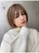 サンドパールス 仙台店(sand PALCE)&nbsp;ミニボブレイヤー/レイヤーカット/ショートボブ/顔周り韓国/仙台