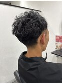 Second &nbsp;&nbsp;×　メンズパーマ