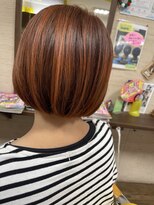 ヘアー トランス ワイズ(Hair trance Y's) 前下がりボブ