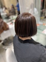 アース 新越谷店(HAIR&MAKE EARTH)&nbsp;白髪を活かすナチュラルハイライトボブ