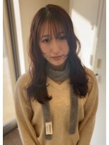 レンジヘアー(lange hair)&nbsp;ピンクブラウン【鈴鹿/四日市/津/ストレート/ブリーチなし】