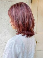 エノア 東京(ENORE)&nbsp;ミディアム｜ピンクメッシュ｜ピンクハイライト｜バレイヤージュ