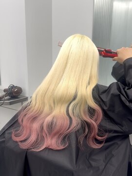 ニューワン バイ ネイバー 立川(Newone by neighbor) ブリーチデザインカラー (ブリーチ / ケアブリーチ / 立川)