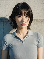エイチ ウルフカット 大阪梅田(811)&nbsp;フェイスフレーミングルーツカラーネオウルフ天使の羽バングボブ