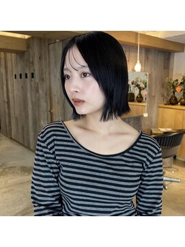 ドルセ(Dulce) 透明感カラー×顎下ボブ