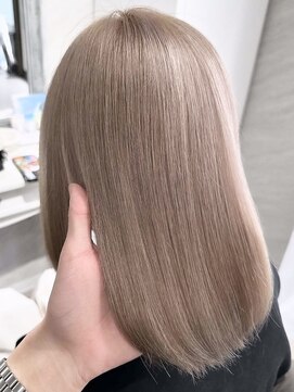 アンベル(ANBEL) 暗めカラー/小顔/オリーブグレー/ココアベージュ/髪質改善