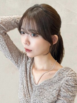 プラチナ(PLATINA) ＊20代30代40代◎小顔前髪顔まわりカットレイヤーおくれ毛