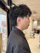 パーク(PAAQ)&nbsp;スパイラルパーマツイスパシャドウパーマメンズパーマ