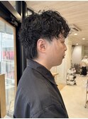 スパイラルパーマツイスパシャドウパーマメンズパーマ