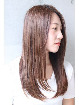 アンドヘアー 西葛西(&-HAIR) 透明感とツヤ髪の大人レイヤー