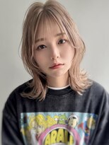 エル セルカ 高田馬場(el CERCA) ミルクティーベージュ×ハッシュウルフスタイル