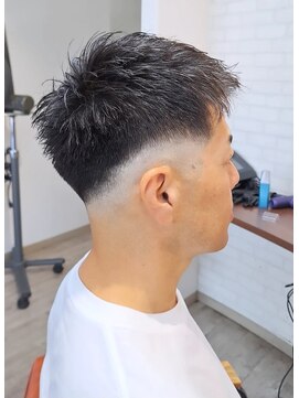 ヘアーサロン カヴィエ(hair salon covie) フェードショート　フェードベリーショート