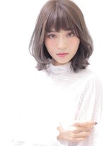 オウル(Owll)&nbsp;大人柔らかスポンテニアス[mignon]無造作カールグレージュカラー