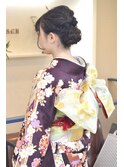 ヘアアレンジ92(着付け木村 ヘアセット上田)