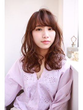 アフロートpd+ KOBE(AFLOATpd+) ラフでナチュラルなウェーブ スタイル