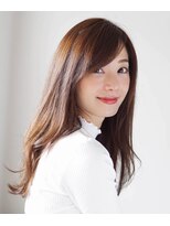 ラビティ(lovity)&nbsp;ロングレイヤー　ベージュカラー　ツヤ髪