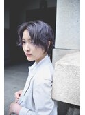 【TICK-TOCK MORGAN】ネイビーカラーハンサムショート