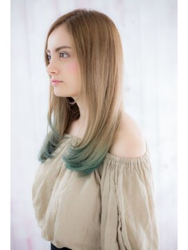 ヘアアンドビューティー ミック(Hair & Beauty miq) 個性的でカワイイ☆★攻め系グラデーションカラーb