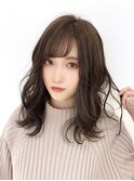 【新保 優】大人かわいい ことりベージュ ふわミディ♪