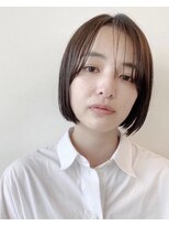 スタイリングしないナチュラル！　リラックスボブ（Belle銀座）