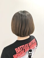 クオーター(QUARTER) オレンジベージュナチュラルミニボブ