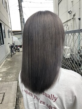 アンダーバーホワイトモデ 河内長野(_WHITE mode) シルバー グレージュ 　千代田×河内長野