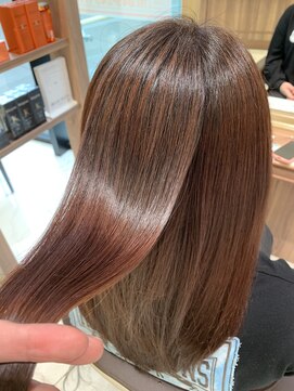 アッシュ 川越店(Ash) 『髪質改善』サラツヤストレート