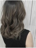 【Rowel】グラデーション×アッシュベージュ×ローレイヤー