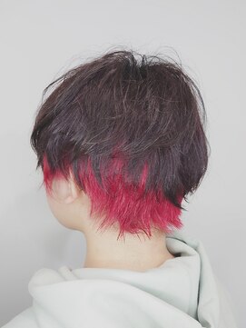 アフレッシュヘアー(afresh hair) レッドインナーカラー