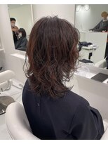 ウル(uru)&nbsp;お客様style☆ウルフ×パーマ