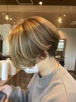 ラプチャー 上小田井(RAPTURE)&nbsp;30代40代50代刈り上げ女子/グレージュカラー/ツーブロック