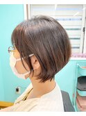 大人綺麗めショートボブ