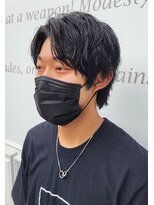 六本木美容室 白金店&nbsp;10代20代30代カジュアルマッシュウルフパーマ ビジネスマンも◎