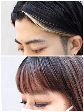 ジャコ ヘアー(jako HAIR) 【jako】前髪インナーカラー フェイスフレーミング