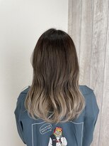 シエル 立川店(CIEL)&nbsp;ホワイトミルクティー×グラデーションカラー【CIEL×maki】