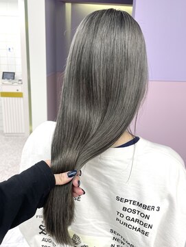 ガーランド(Girland) 【girland】light gray 韓国風/レイヤーカット