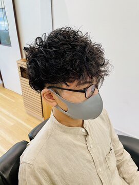 コウ(KOH) メンズ波巻きスパイラルパーマ