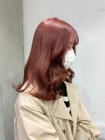 ゲーム 渋谷店(GAME)&nbsp;ダブルカラーピンクベージュケアブリーチハイトーン髪質改善