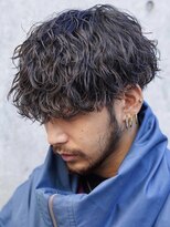 フィフス 栄(fifth)&nbsp;波巻きスパイラルパーマ刈り上げマッシュツーブロック束感栄