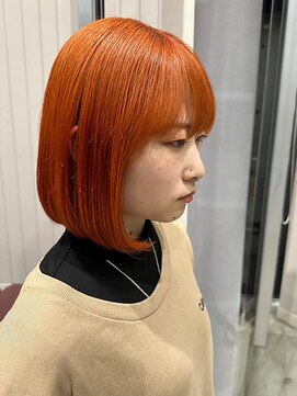 パハップスパークアベニュー(PERHAPS PARK AVENUE) ブリーチカラー/オレンジ