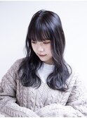 タッセルボブ/ミニボブ/フェイスレイヤー/顔まわり/グレージュ