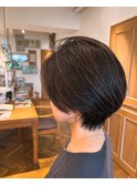 丸みショート