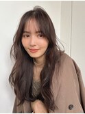 ゆるふわウェーブ/ロングレイヤー/韓国風巻き髪/根元パーマ
