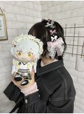 ボブ編みたらし