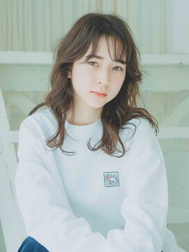 アラワラブルー(arrawarra blue) ふわっとパーマスタイル/20代/30代/40代/50代/白楽町/倉敷